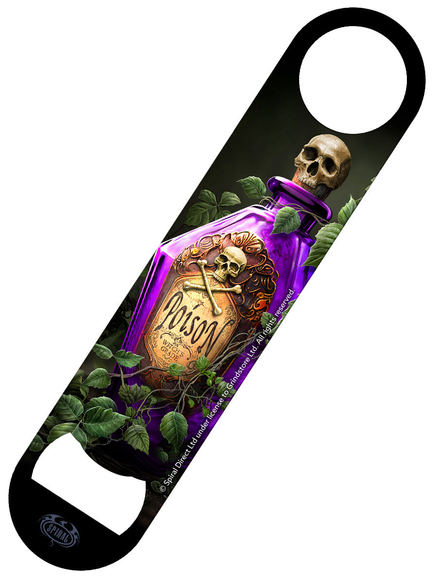 Spiral Poisoned Ivy Bar Blade Bottle Opener