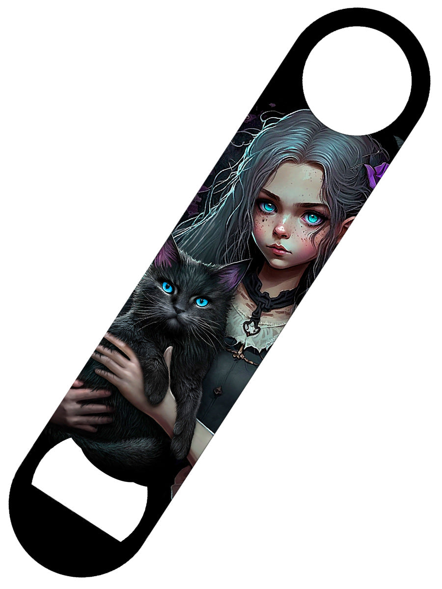 Spiral Goth Familiar Bar Blade Bottle Opener