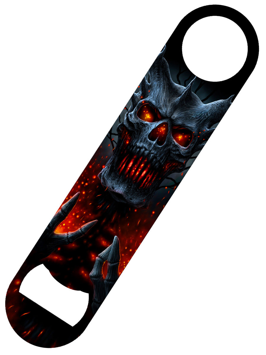 Spiral Death Embers Bar Blade Bottle Opener