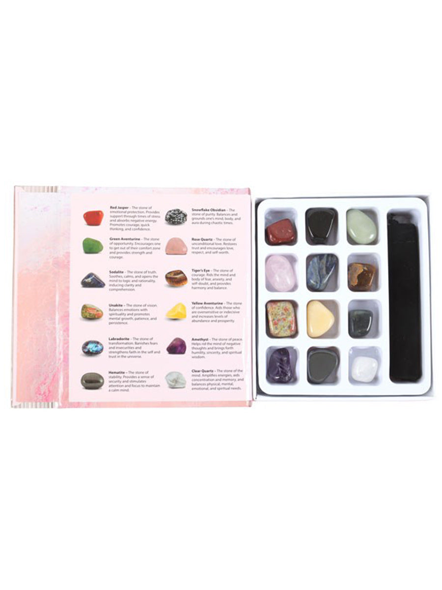 The Little Book of Crystal Healing Gift Set