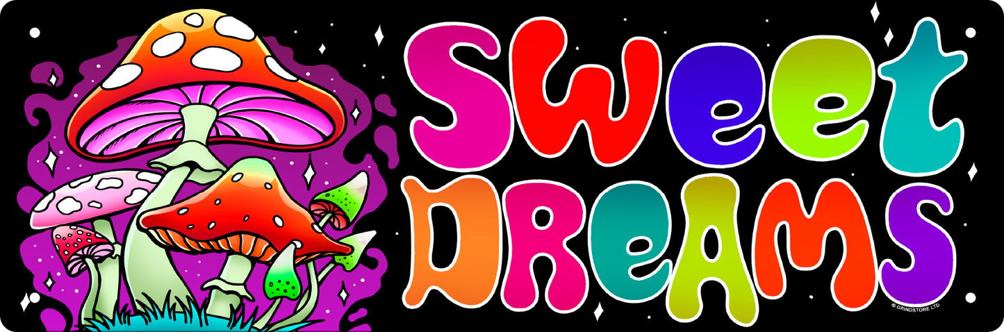Sweet Dreams Slim Tin Sign