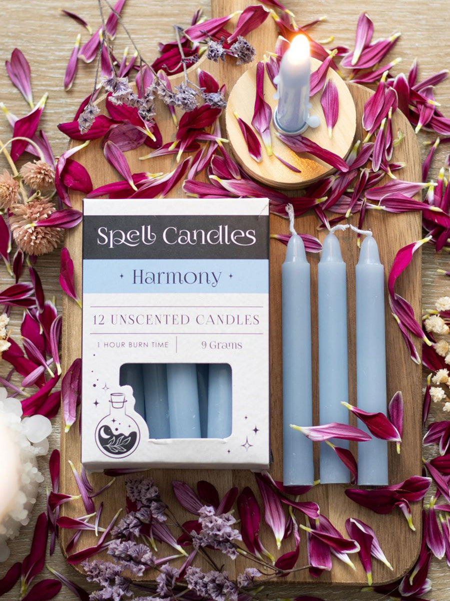 Pack of 12 Harmony Spell Candles