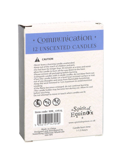 Pack of 12 Communication Spell Candles
