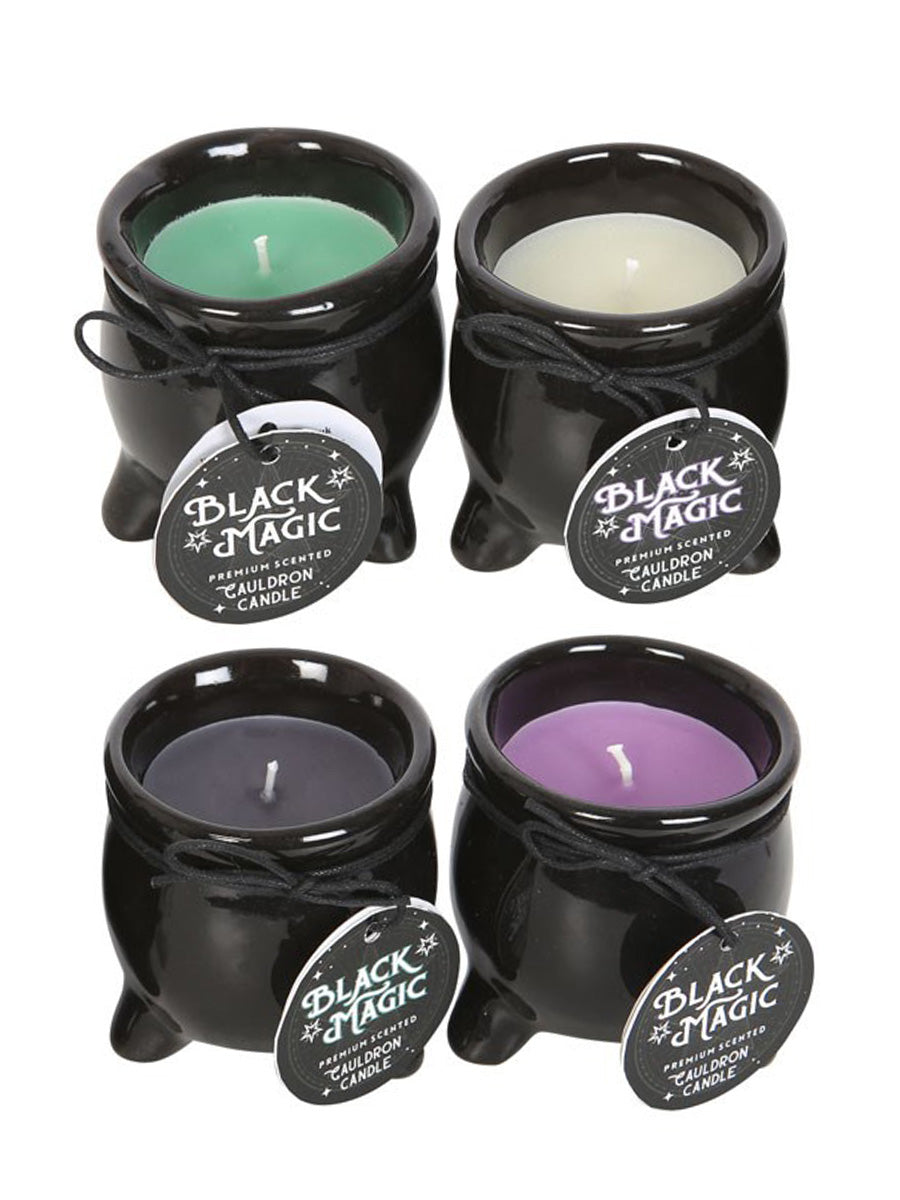 Cauldron Candle - Assorted Scents & Colours