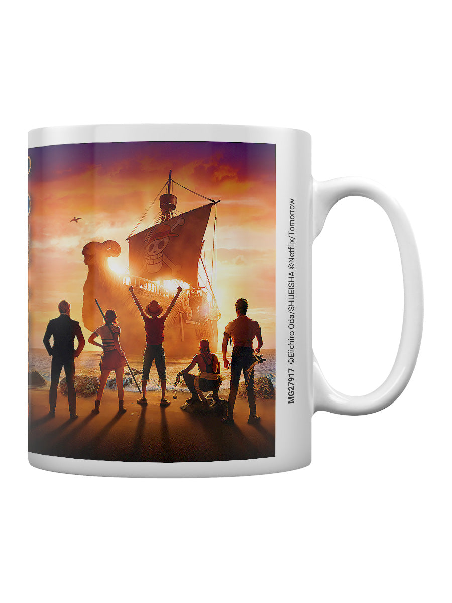 One Piece Live Action (Set Sail) White Mug