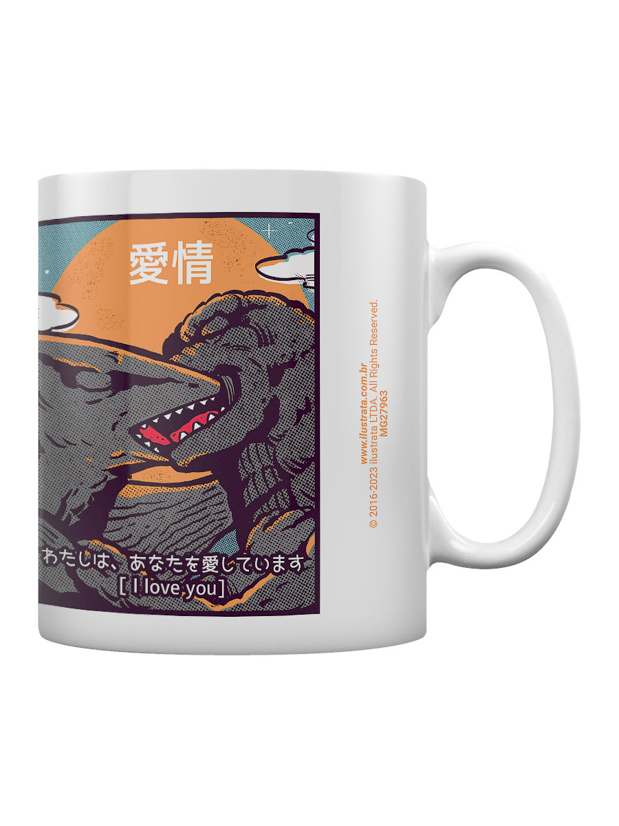 Ilustrata (Kaiju Kiss) White Mug