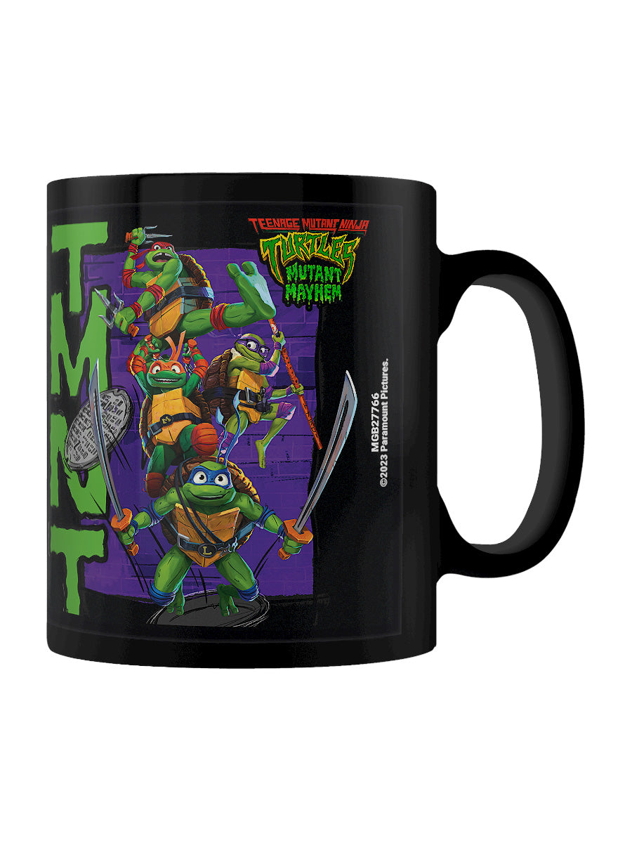 Teenage Mutant Ninja Turtles: Mutant Mayhem (TMNT) Black Mug