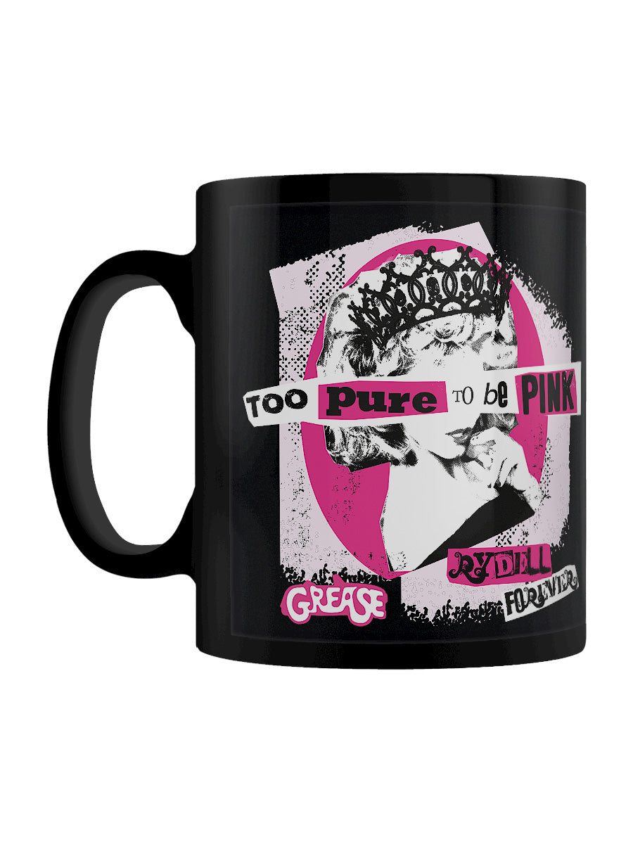 Grease (Too Pure To Be Pink) Black Mug