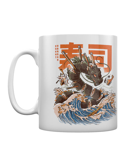 Ilustrata (Sushi Dragon)  White Mug