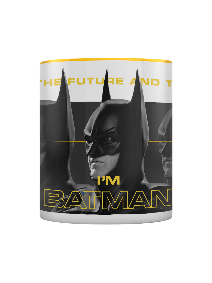 The Flash (I'm Batman) Yellow Coloured Inner Mug