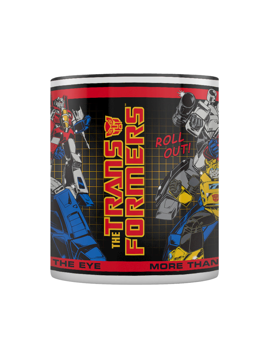 Transformers Classic (More Than Meets The Eye) Black Coloured Inner Mug
