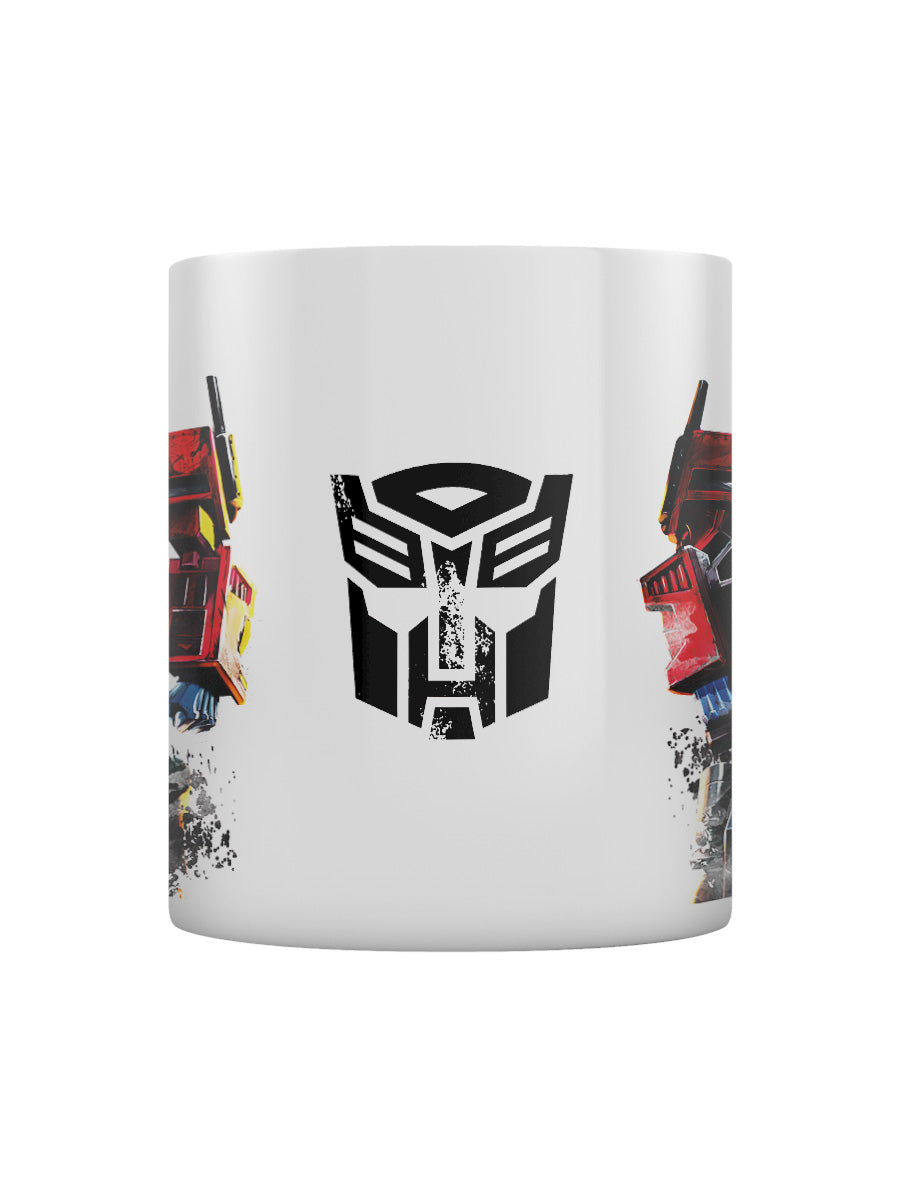 Transformers Classic (Optimus Prime) White Mug