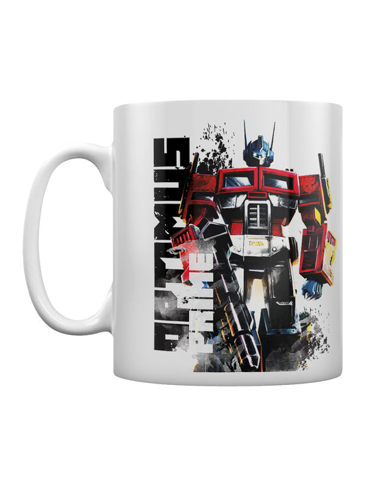 Transformers Classic (Optimus Prime) White Mug