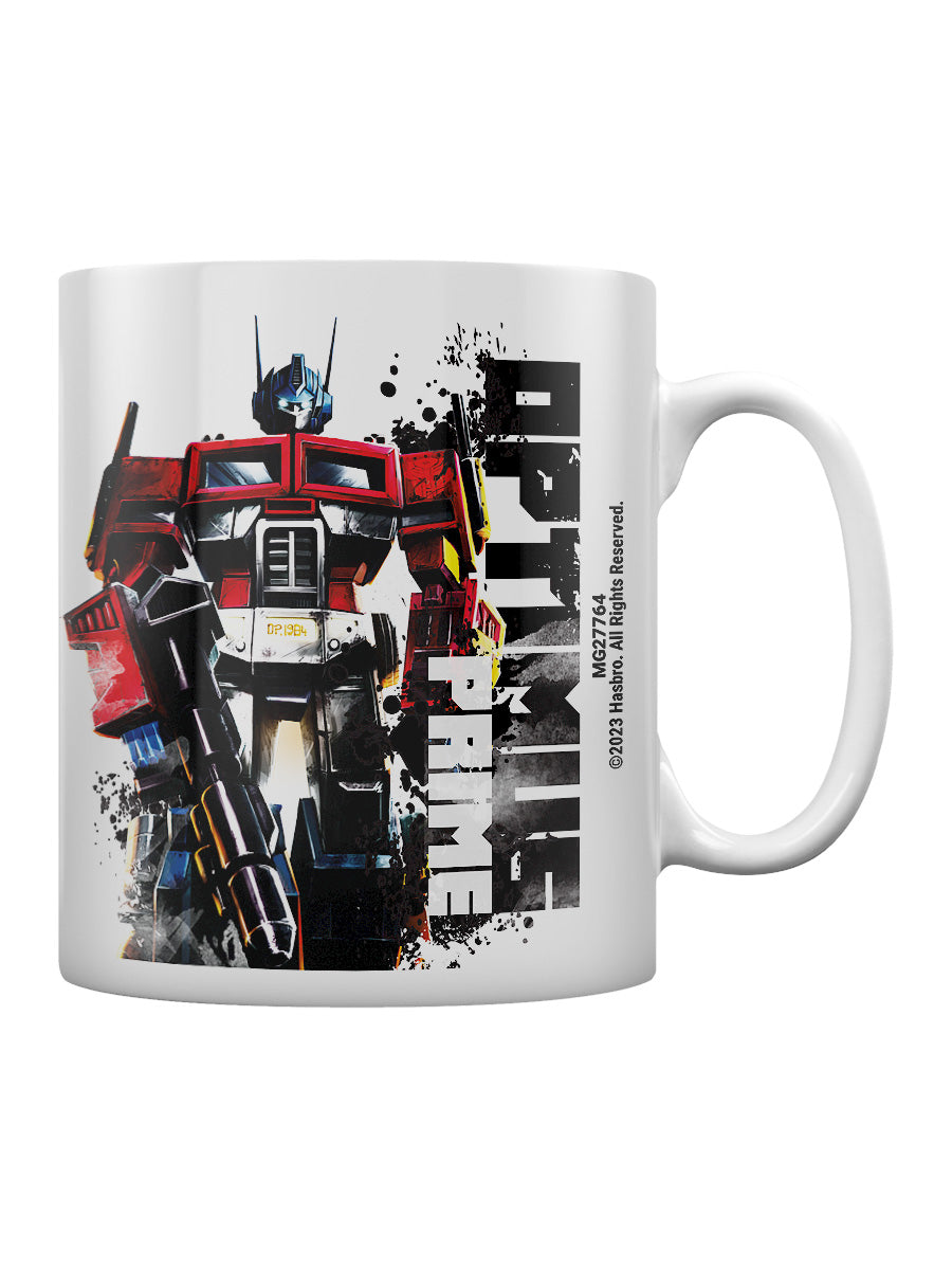 Transformers Classic (Optimus Prime) White Mug