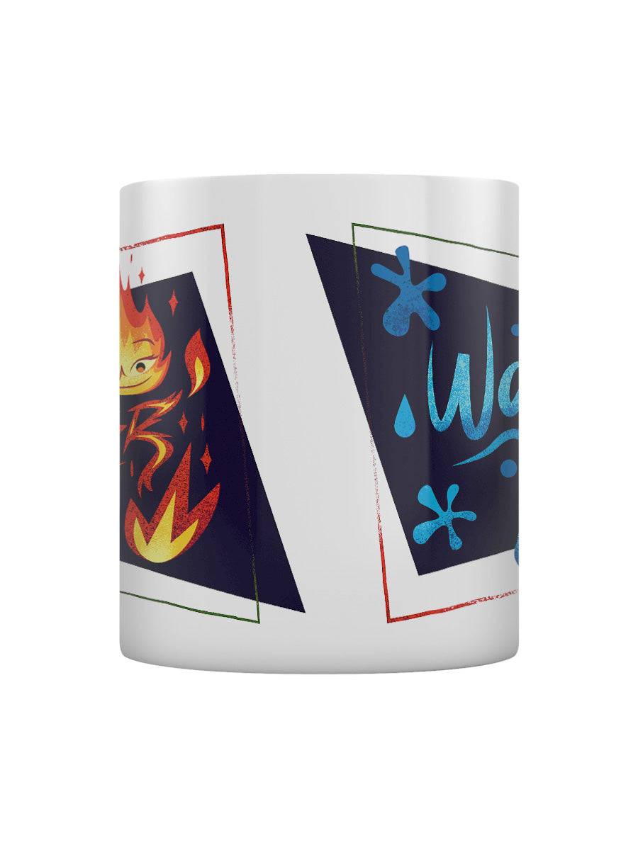 Elemental (Ember & Wade) White Mug