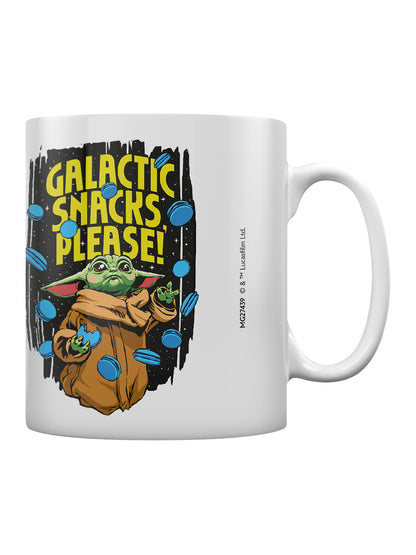 Disney 100 (Star Wars - Grogu Snacks) White Mug