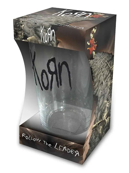 Korn Follow The Leader Drinking Glass