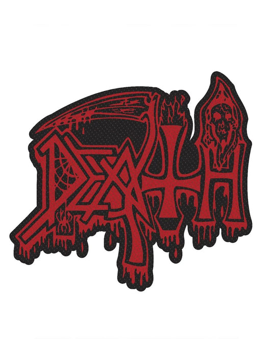 Death Logo Cut Out Patch
