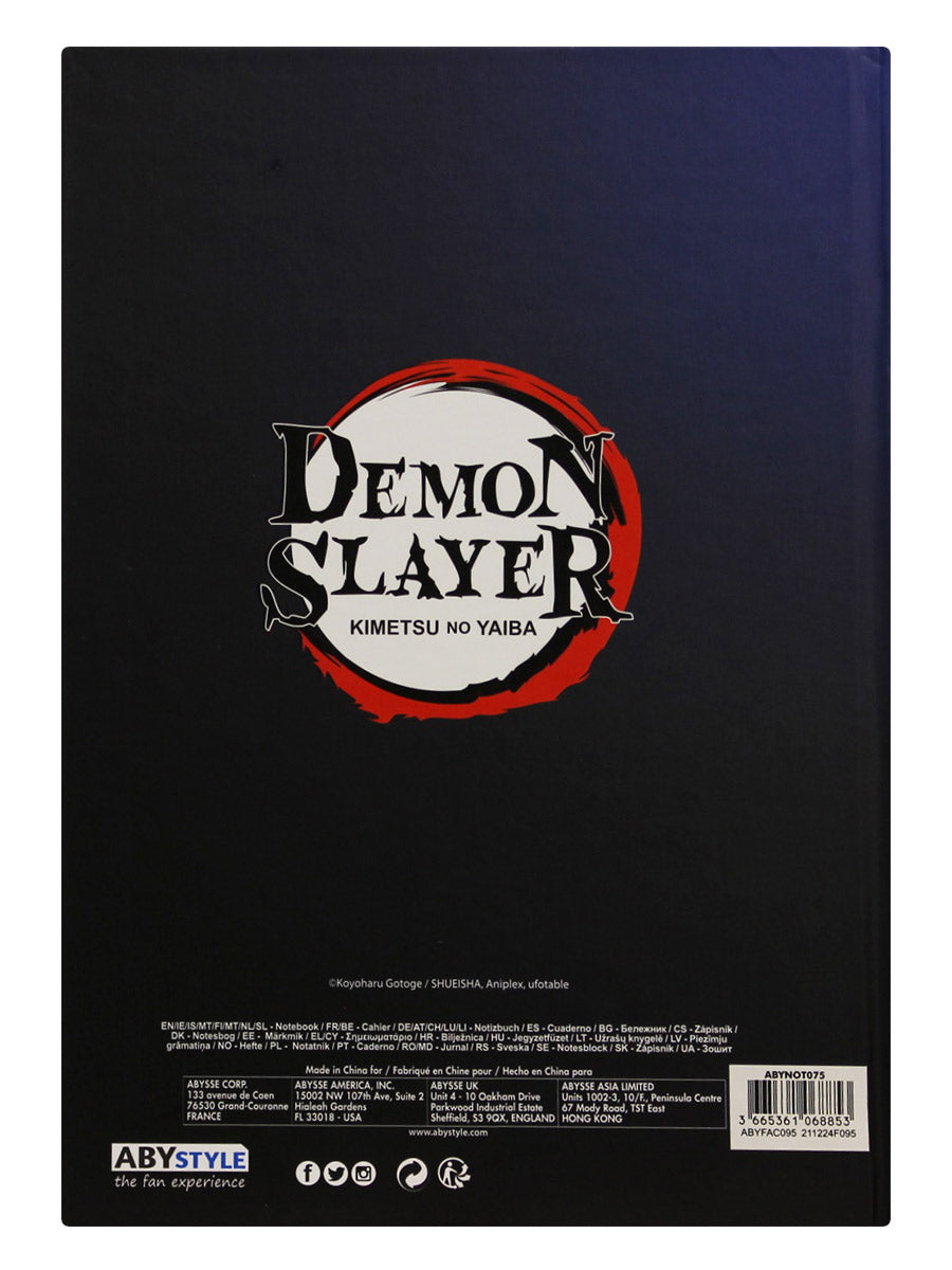 Demon Slayer Pillars A5 Notebook