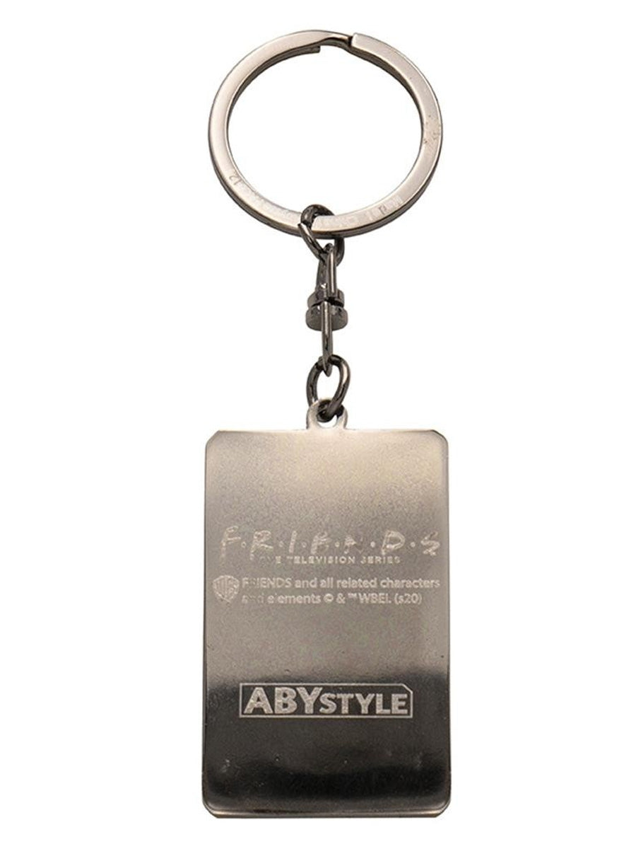 Friends Milkshake Metal Keychain