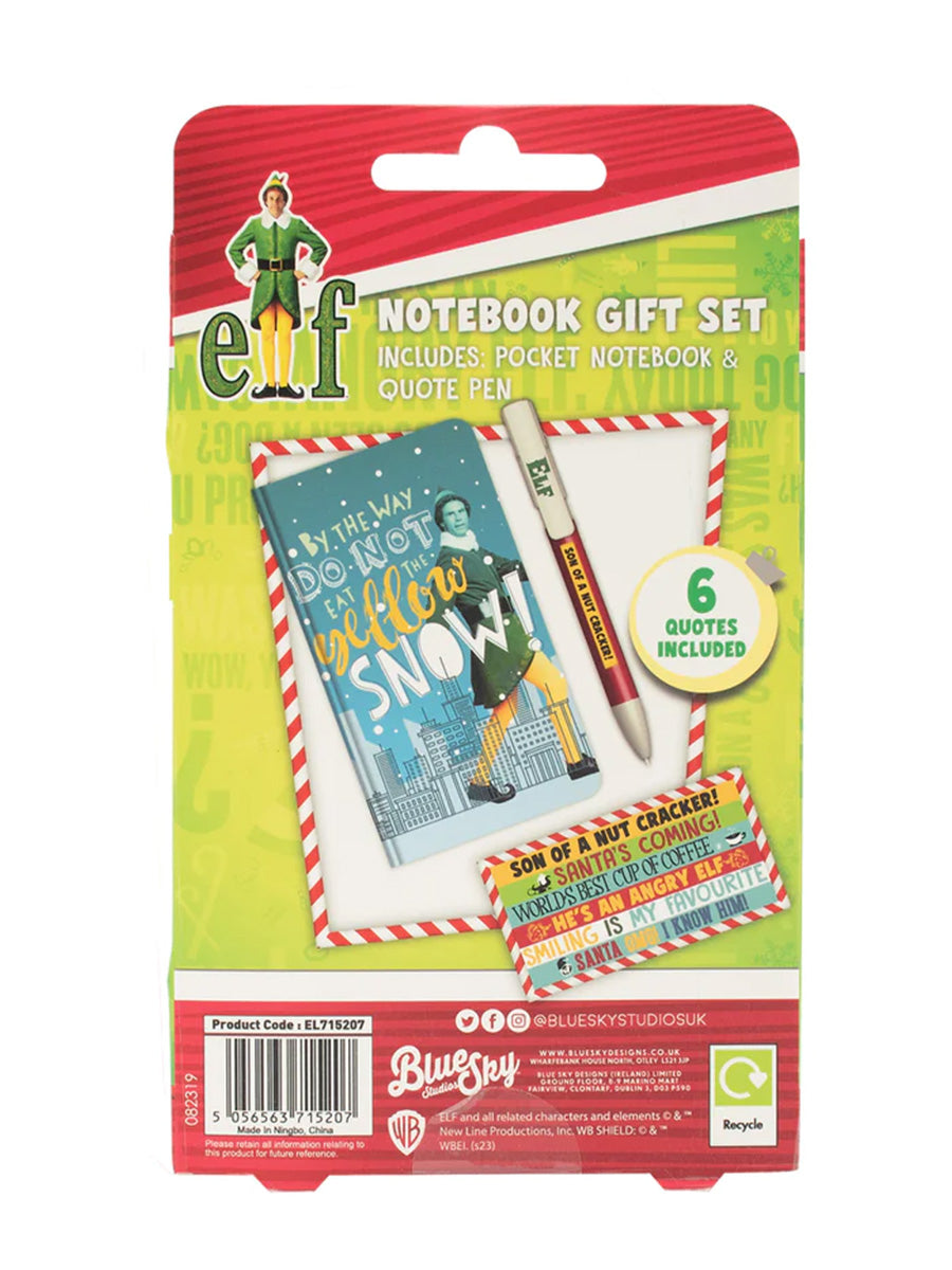 Elf Notebook & Pen Gift Set