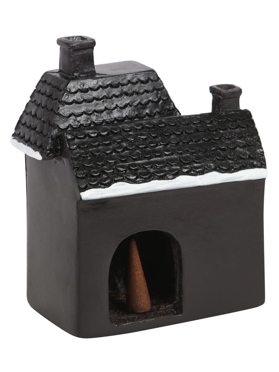 Haunted Holiday House Incense Cone Burner