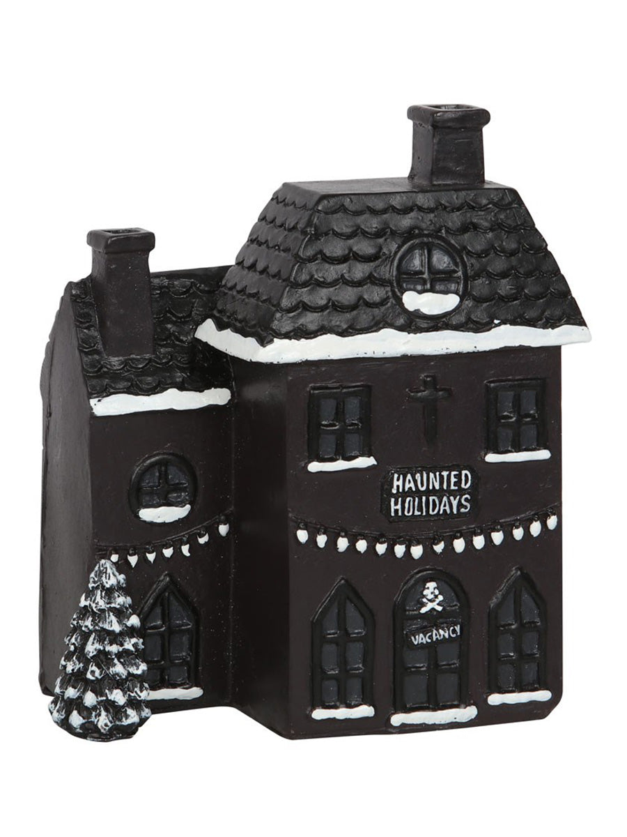 Haunted Holiday House Incense Cone Burner