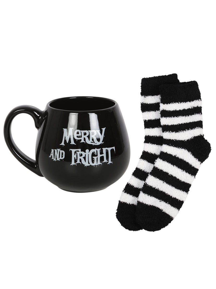 Merry and Fright Mug and Socks Set