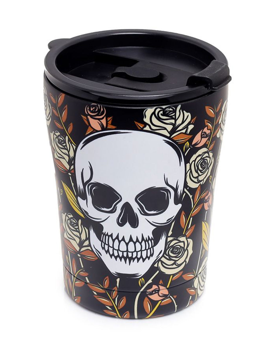 Skulls & Roses Hot & Cold Insulated Travel Mug 300ml