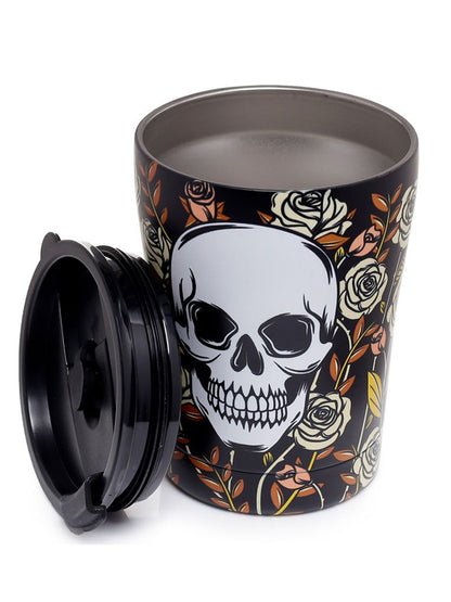 Skulls & Roses Hot & Cold Insulated Travel Mug 300ml