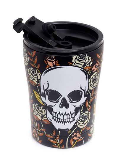 Skulls & Roses Hot & Cold Insulated Travel Mug 300ml