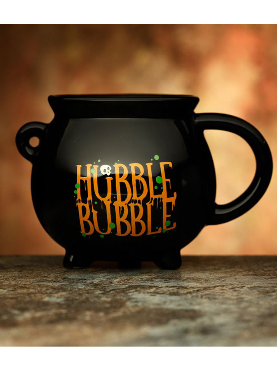 Hubble Bubble Black Cauldron Ceramic Mug
