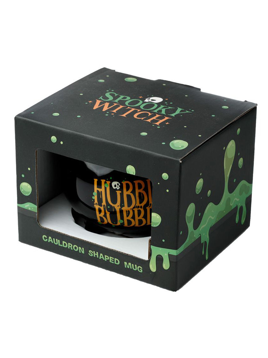 Hubble Bubble Black Cauldron Ceramic Mug