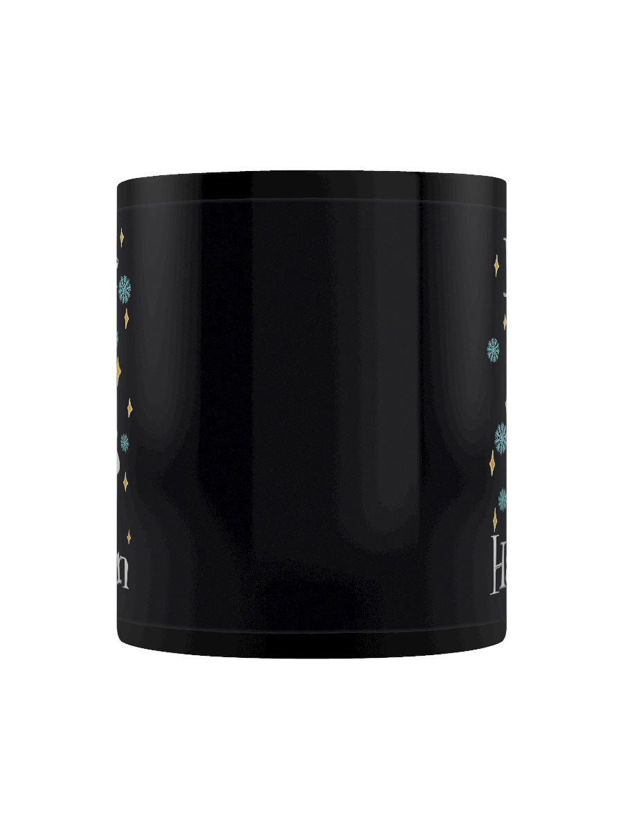 Galaxy Ghouls I Prefer Halloween Ghost Black Mug