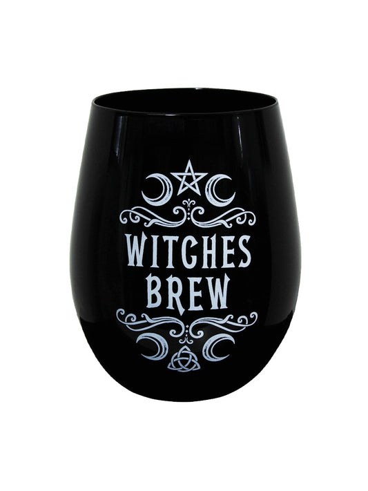 Alchemy Witches Brew Black Stemless Drinking Glass
