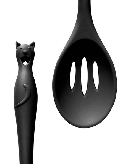 Alchemy Cat's Kitchen Slotted Spoon