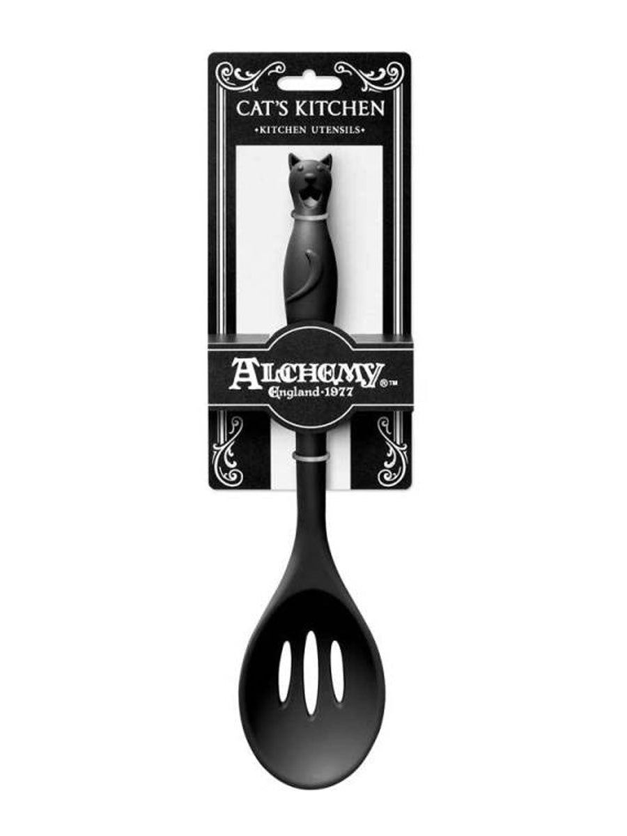 Alchemy Cat's Kitchen Slotted Spoon