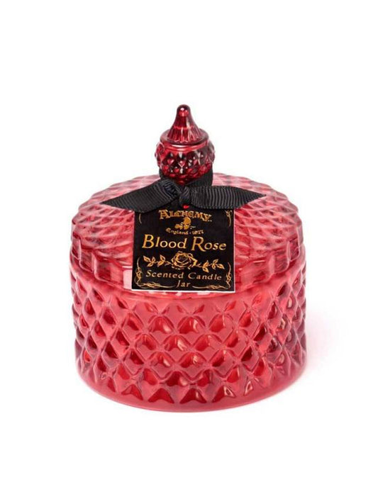 Alchemy Scented Boudoir Candle Jar - Blood Rose