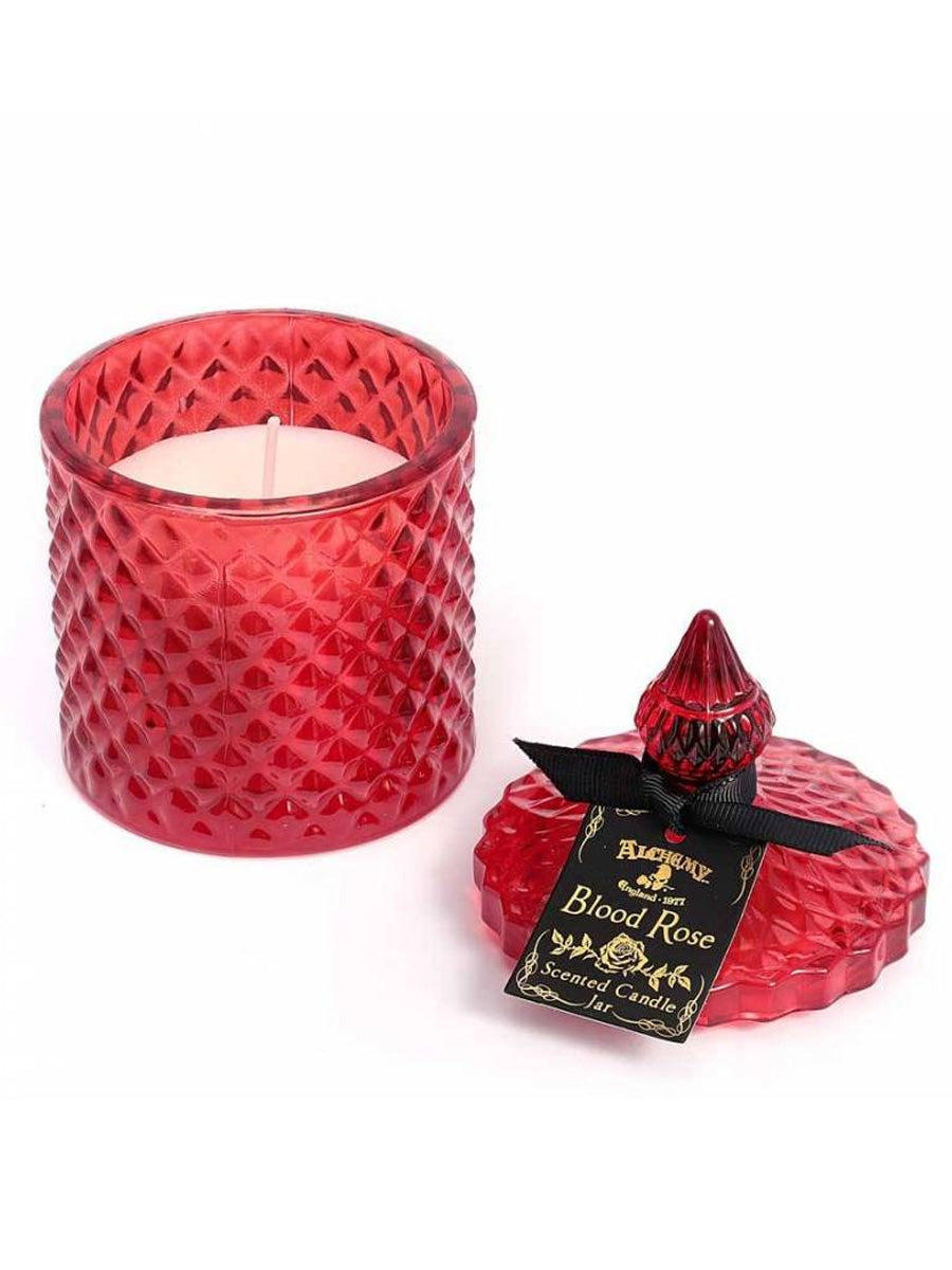 Alchemy Scented Boudoir Large Candle Jar - Blood Rose