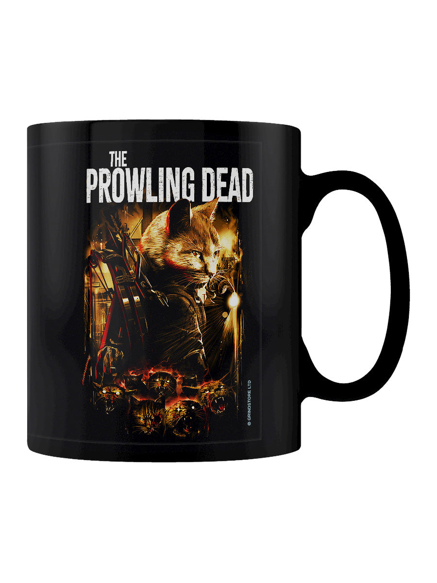 Horror Cats The Prowling Dead Black Mug