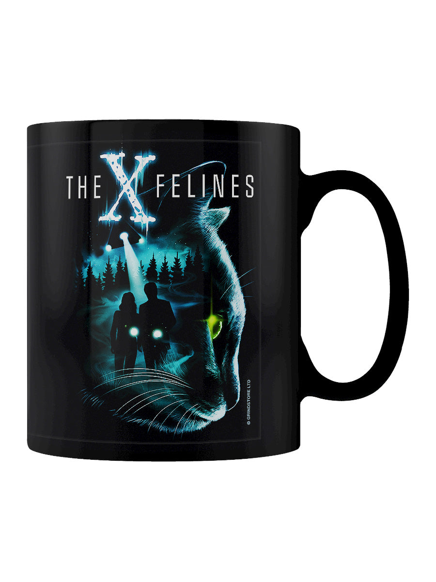 Horror Cats The X Felines Black Mug