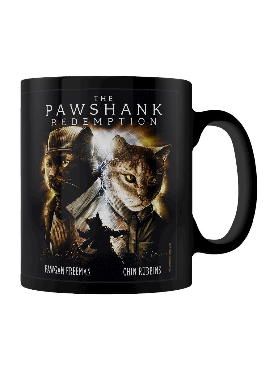 Horror Cats The Pawshank Redemption Black Mug