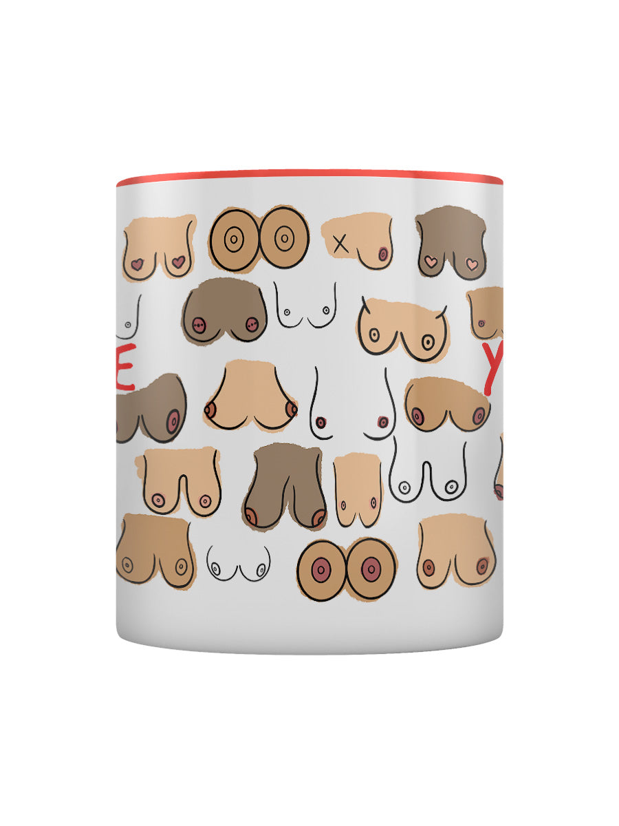 You're The Tits Inner 2-Tone Mug