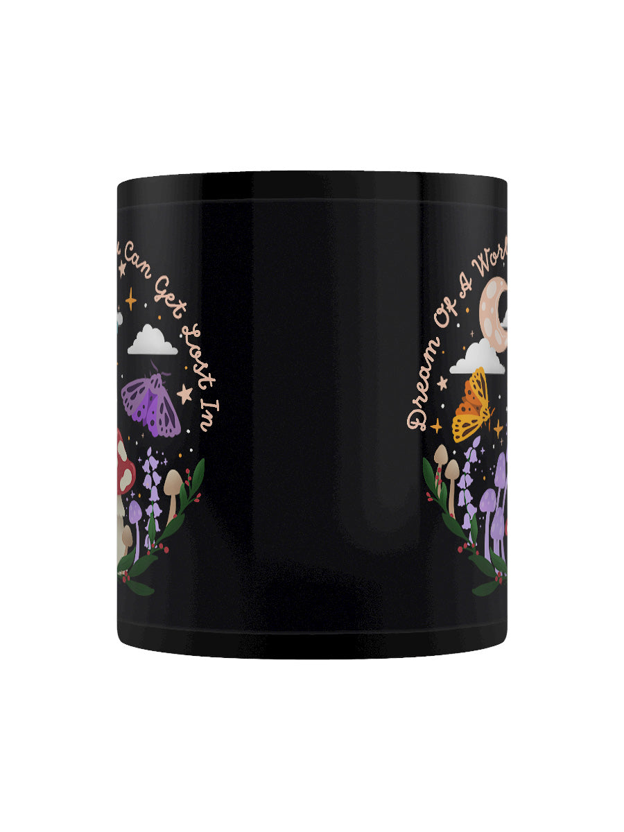 Forest Friends A World You Can Get Lost In Black Mug