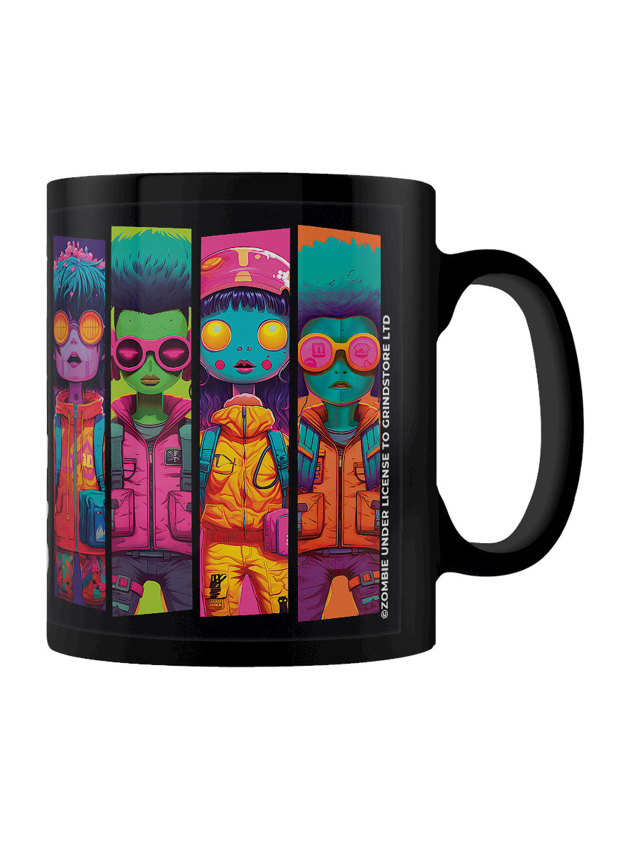 Zombie Quad Black Mug