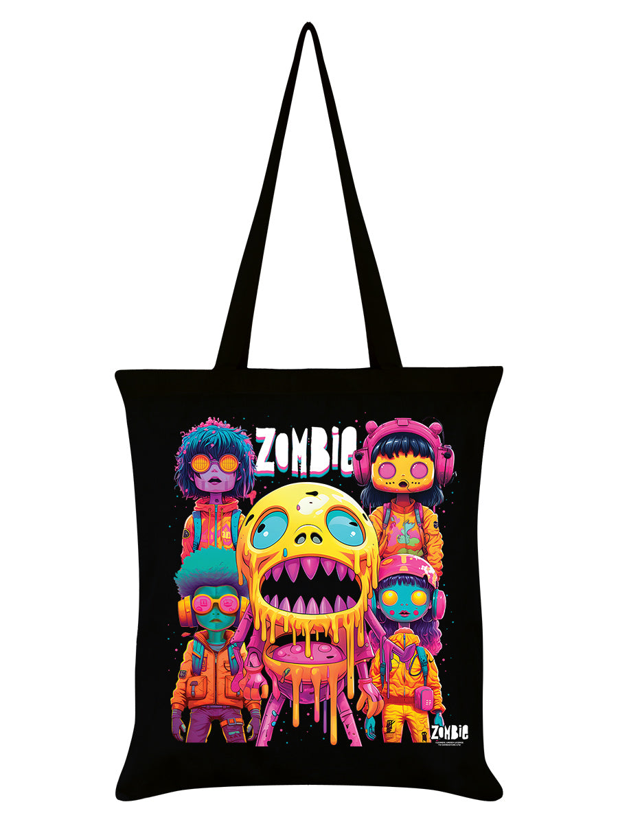 Zombie Group Black Tote Bag