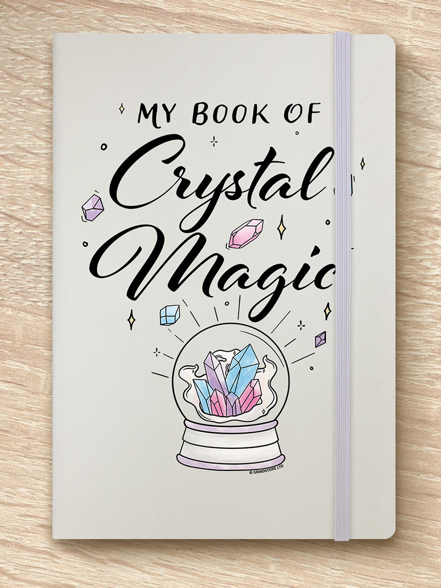 My Book of Crystal Magic Cream A5 Hard Cover Notebook