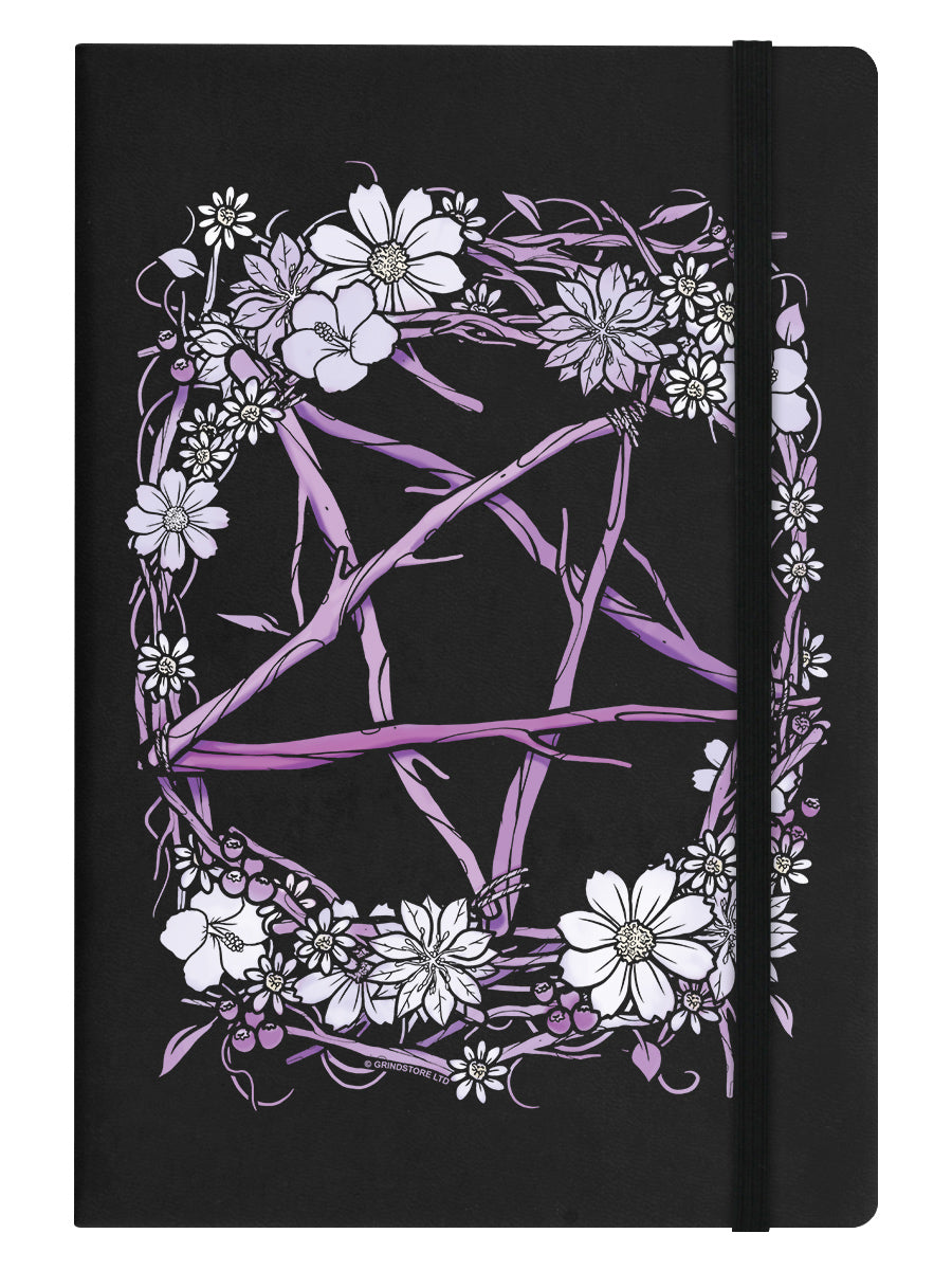 Pagan Pentagram A5 Hard Cover Notebook