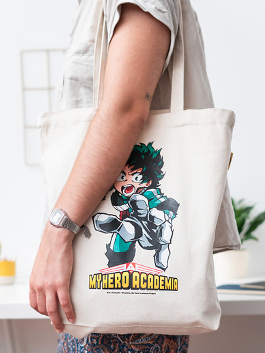 My Hero Academia Deku Cream Premium Tote Bag