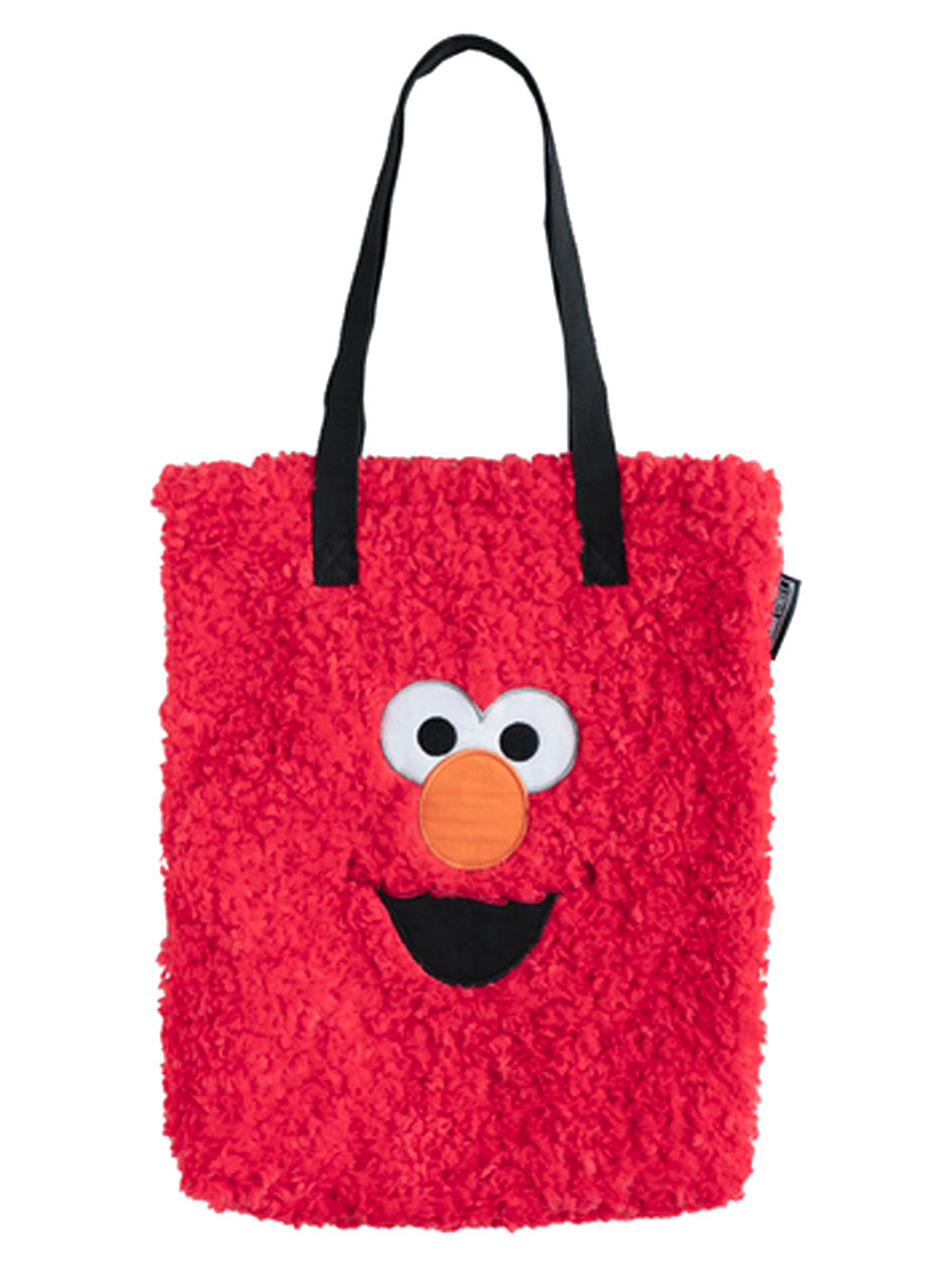 Sesame Street Elmo Premium Plush Tote Bag